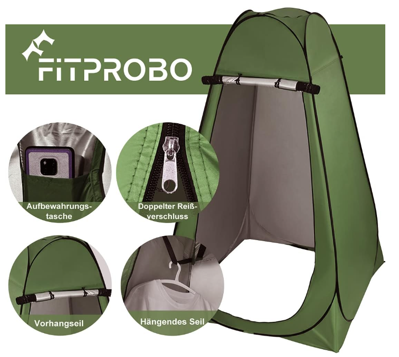 Outdoor Pop Up Shower Tent